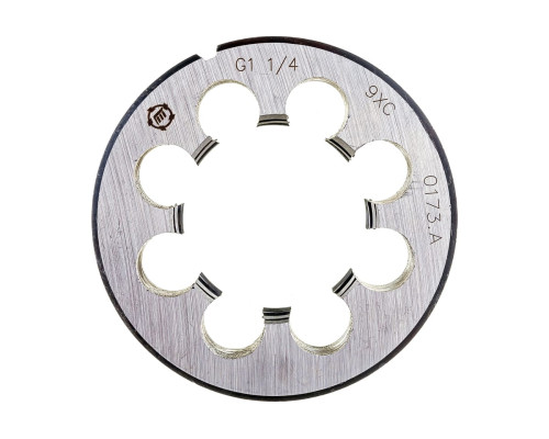 Плашка, трубная цилиндрическая G 1 1/4 дюйма 9ХС ТМ Туламаш 57989