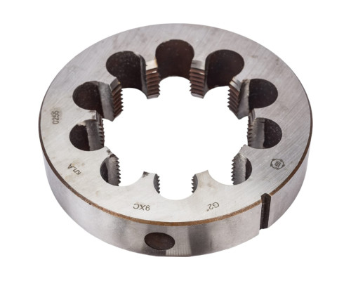 Плашка, трубная цилиндрическая G 2 дюйма 9ХС ТМ Туламаш 57995