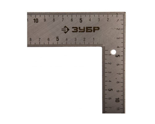 Плотницкий цельнометаллический угольник 300х200 мм ЗУБР ЭКСПЕРТ 3434-30
