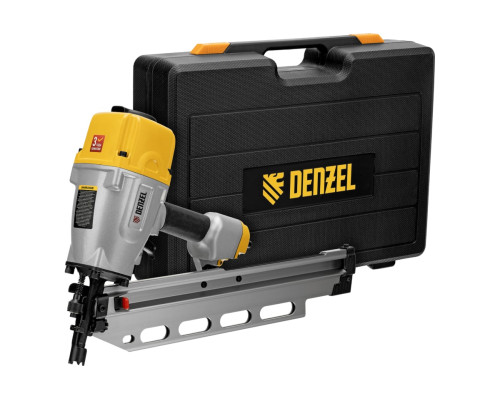 Пневматический нейлер Denzel pn2190 для гвоздей sn21 от 50 до 90 мм 57429
