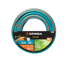 Поливочный пятислойный шланг GRINDA PROLine EXPERT 3/4", 50 м, 30 атм 429007-3/4-50