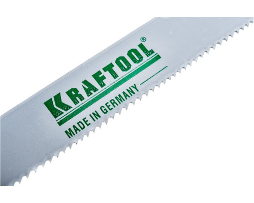 Полотно Kraftool по металлу/дереву для электроножовки S1222VF 1/2" S разведенные фрезерованные зубья Bi-Metall шаг 1.8-2.5 мм 280 мм 159705-U-28