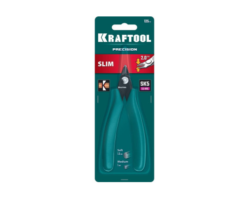 Прецизионные бокорезы KRAFTOOL Slim 125 мм 220017-4-12