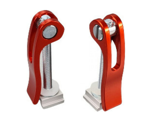 Прижим винтовой клипса для шин-направляющих (2 шт; M8x50 мм; Т-паз) UNIQ TOOL UTK-0013