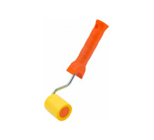 Прижимной резиновый ролик для прикатки обоев MASTER COLOR ручка 6 мм, 50 мм 30-1901