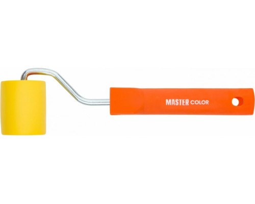Прижимной резиновый ролик для прикатки обоев MASTER COLOR ручка 6 мм, 50 мм 30-1901 Прижимной резиновый ролик для прикатки обоев MASTER COLOR ручка 6 мм, 50 мм 30-1901