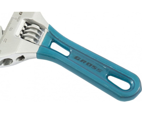 Разводной ключ 120мм, CrV, укороченная ручка GROSS 15564
