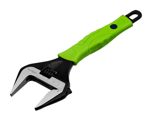 Разводной ключ СИБРТЕХ тонкие губки, фосфатированый, 250 мм 15536