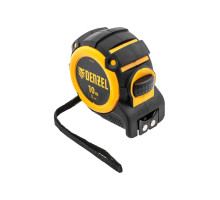 Рулетка Denzel 10 м, 32 мм, автоматическая фиксация, нейлоновое покрытие, магнит. зацеп, двухсторонняя разметка 31525