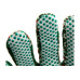 Садовые перчатки PALISAD х/б ткань с ПВХ точкой, манжет, M 67762