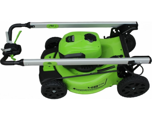 Самоходная бесщеточная аккумуляторная газонокосилка GreenWorks GD40LM48SP 40 В 2517407