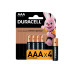 Щелочные батарейки Duracell, ААA/LR03 4шт Б0026813