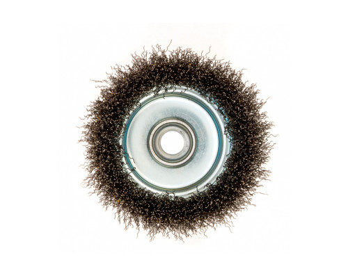 Щетка Чашка (100 мм; М14; витая нержавеющая проволока 0.3 мм) для УШМ DENZEL 746053