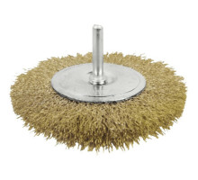 Щетка-крацовка дисковая на шпильке (100х0.35х6.35 мм) INGCO WB41001