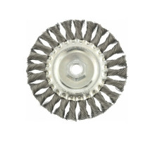 Щетка плоская для УШМ (125 мм; М14; 0.35 мм) MATRIX 74633