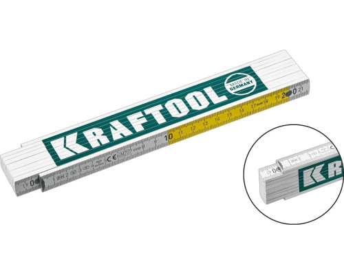 Складной деревянный метр KRAFTOOL PRO-90 2 м 34726