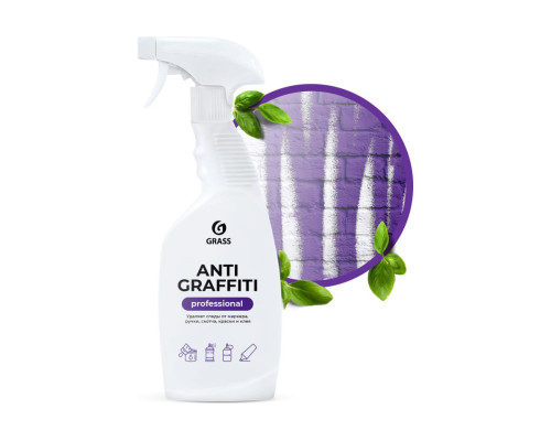 Средство для удаления пятен Grass Antigraffiti Professional флакон 600 мл 125602 Средство для удаления пятен Grass Antigraffiti Professional флакон 600 мл 125602
