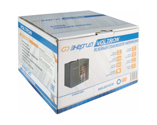 Стабилизатор Энергия VOLTRON - 500 Е0101-0153