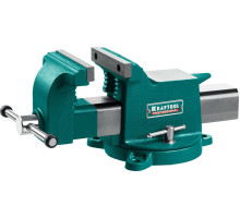 Стальные слесарные тиски KRAFTOOL Steel 125 мм 32701-125