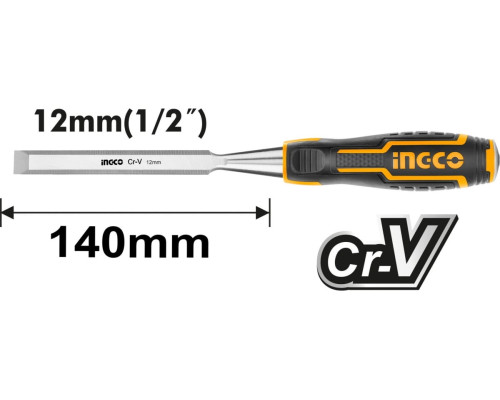 Стамеска INGCO 12мм INDUSTRIAL HWC0812