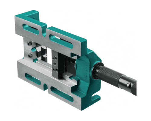 Станочные трехсторонние сверлильные тиски KRAFTOOL 100 мм 32716-100