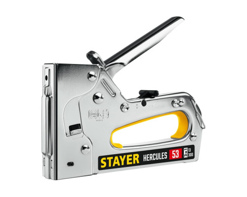 Степлер STAYER Hercules-53 стальной корпус, тип 53, 13, 300 31519 Степлер STAYER Hercules-53 стальной корпус, тип 53, 13, 300 31519