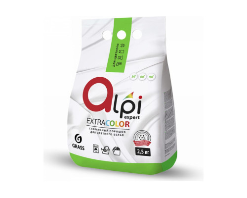 Стиральный порошок Grass Alpi Expert для цветного белья 2,5 кг 125396
