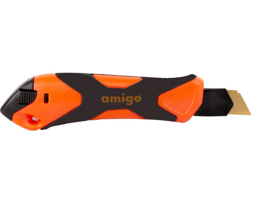 Строительный нож AMIGO 18 мм 77450 Строительный нож AMIGO 18 мм 77450