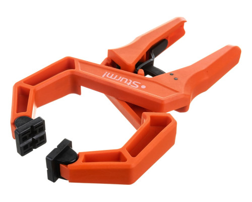 Струбцина Sturm клещеобразная с храповым механизмом, длина 226мм, зев 75мм 1078-09-075