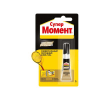 Супер-клей Момент Высокопрочный 3 г 1700011 Б0022990