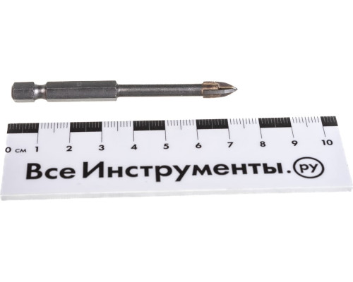 Сверло квадро по керамограниту, керамике и стеклу 6 мм TRIO-DIAMOND 440006