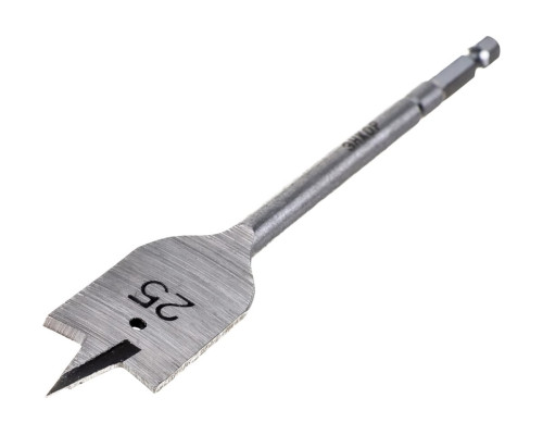 Сверло перовое (25х152 мм) по дереву Энкор 19111