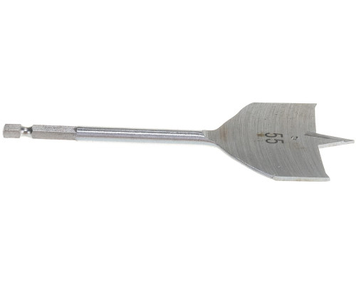 Сверло перовое по дереву (55х152 мм; HEX1/4) MATRIX 70435