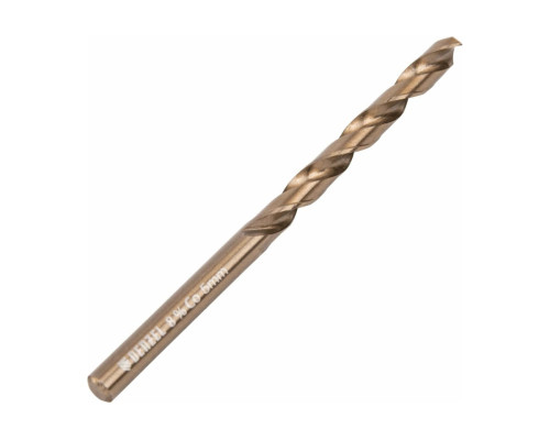 Сверло по металлу 5 мм, HSS Co-8% Denzel 71441