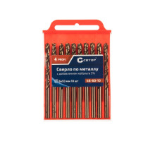 Сверло по металлу Profi (10 шт; 6х93 мм; Р6М5К5) CUTOP 48-60-10