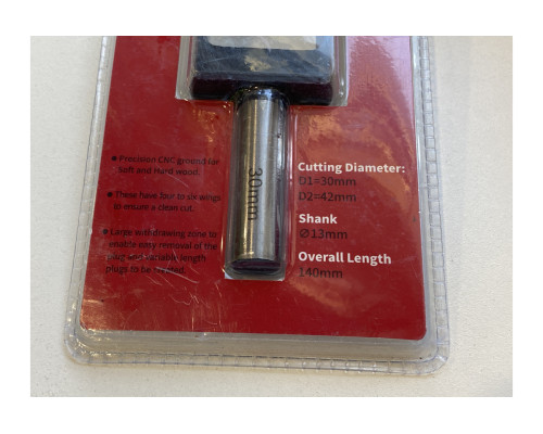 Сверло-пробочник (30x140 мм; Z=5; S=13; RH) PROCUT PG4018030