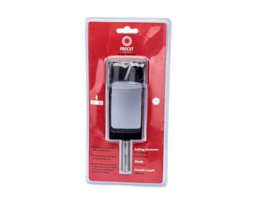 Сверло-пробочник (40x140 мм; Z=6; S=13; RH) PROCUT PG4018040