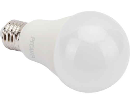 Светодиодная лампа Ресанта LL-R-A65-15W-230-6K-E27 груша, 15Вт, холодный, Е27 76/1/75