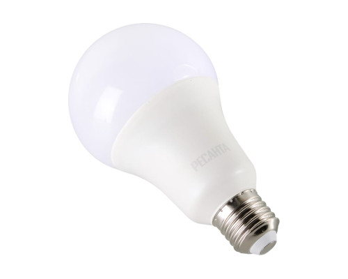 Светодиодная лампа Ресанта LL-R-A80-20W-230-6K-E27 груша, 20Вт, холодный, Е27 76/1/76