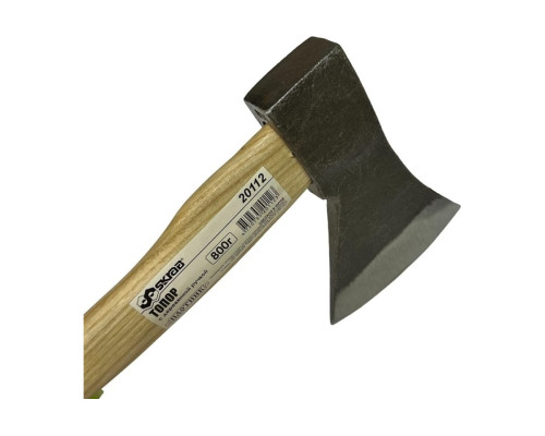 Топор SKRAB 800г с деревянной ручкой ПЛОТНИК 20112