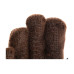 Трикотажные двойные перчатки Сибртех верблюжья и овечья шерсть, ПВХ покрытие 68635
