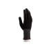 Трикотажные перчатки с черным полиуретановым покрытием Россия размер L, 15 класс вязки 67850