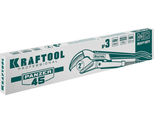 Трубный ключ KRAFTOOL Panzer-45, №3, изогнутые губки 2735-20_z02