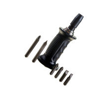 Ударная отвертка Автоdело анатомическая ручка, 6 насадок, футляр 40009 10788