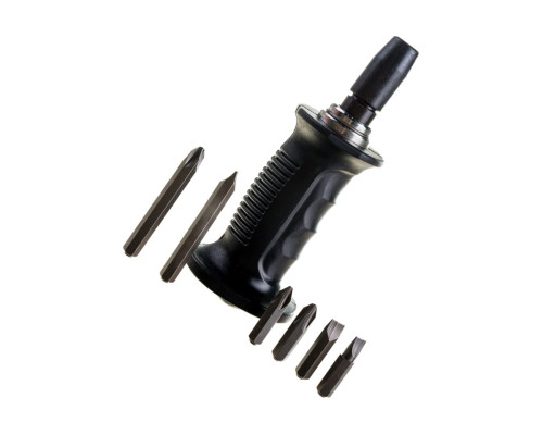 Ударная отвертка Автоdело анатомическая ручка, 6 насадок, футляр 40009 10788