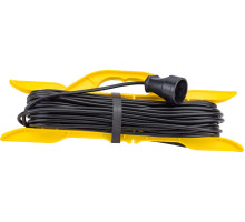 Удлинитель на рамке Stayer MF 207, 20 м, 2200 Вт, 1 гнездо, ПВС 2х0,75 мм2, 55018-20_z01