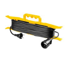 Удлинитель на рамке Stayer MF 207, 50 м, 2200 Вт, 1 гнездо, ПВС 2х0,75 мм2, 55018-50_z01