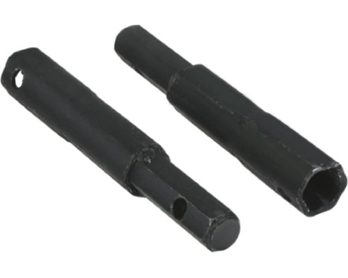 Удлинители колесной оси (2 шт; шестигранник 23 мм; 185 мм) для МК-7000/МК-7500/МК-8000 Huter 71/3/50