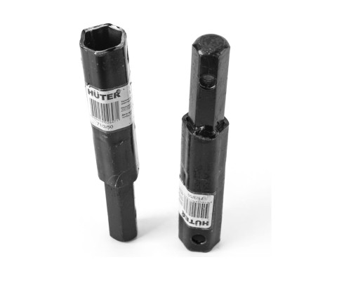 Удлинители колесной оси (2 шт; шестигранник 23 мм; 185 мм) для МК-7000/МК-7500/МК-8000 Huter 71/3/50