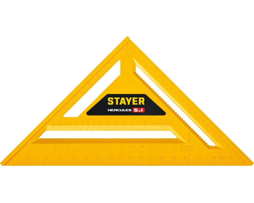 Универсальный кровельный пластиковый угольник STAYER Hercules 5-в-1 305 мм 34522-30